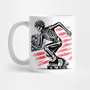 Skeleton Skater Mug